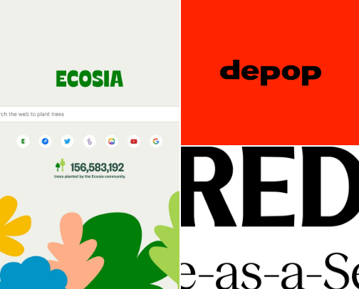 Ethical Apps to help your carbon footprint 🪴 cover photo collage