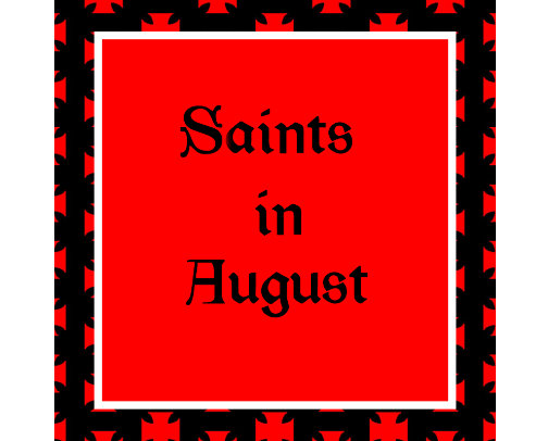 Featured Saints in August cover photo collage