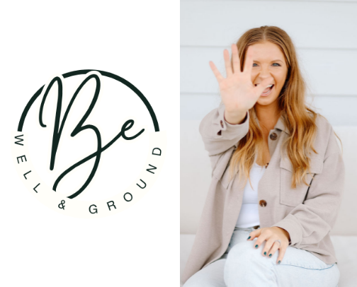 Be Well & Ground | Wellness Blog, Podcast & Favorite Resources cover photo collage
