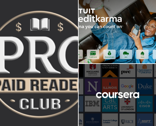 Career, Finance & Personal Growth cover photo collage