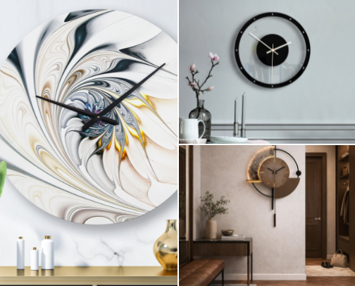 Stylish Wall Clocks That Upgrade Your Room Instantly cover photo collage