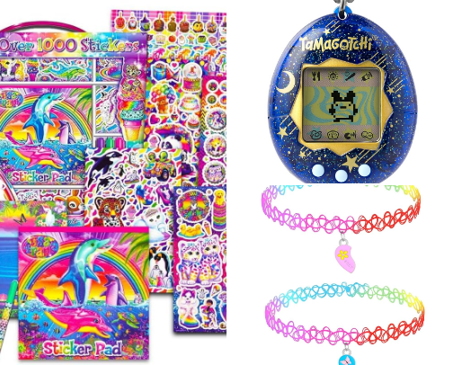 90's Kids Ideal Gifts cover photo collage