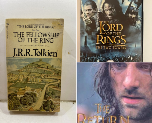 Journey Through Middle-earth: The Lord of the Rings cover photo collage