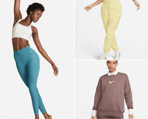 Nike | Women best seller clothing cover photo collage