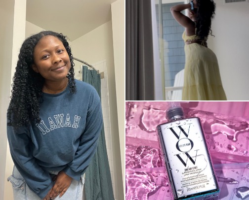 Hair care products I love! cover photo collage