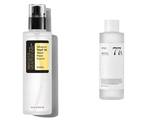 skincare cover photo collage