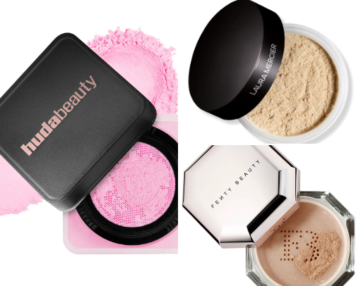 Setting powders 💕 cover photo collage