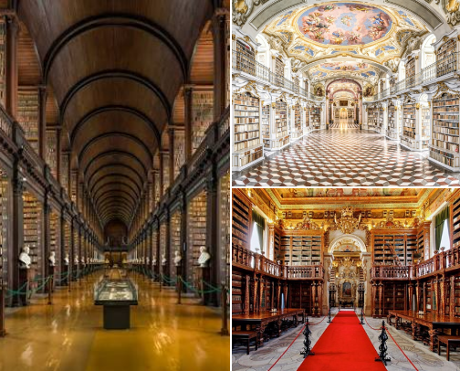 Libraries around the world I'd sell my soul to visit cover photo collage