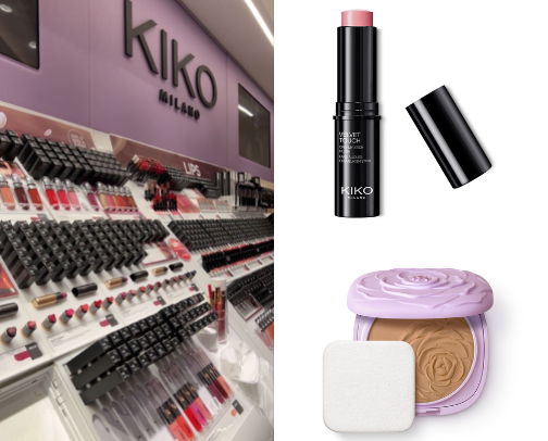Kiko Milano 🩶 cover photo collage