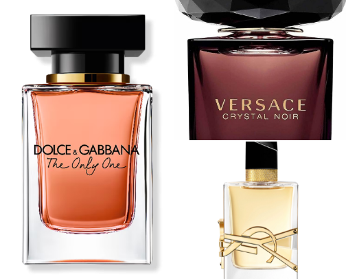 Fav perfumes cover photo collage