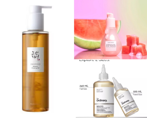 Skincare 🕊️ cover photo collage