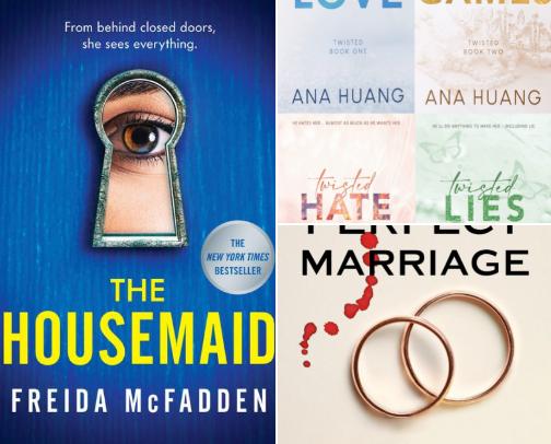 My favorite book recs cover photo collage