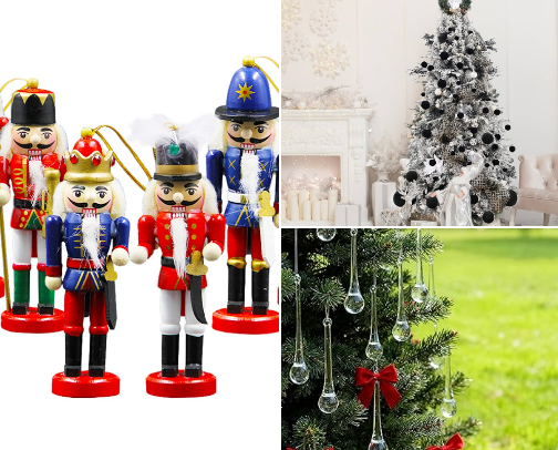 Trendy Christmas Decor cover photo collage