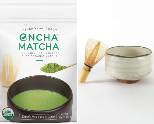 Everything you need for the best Matcha cover photo collage