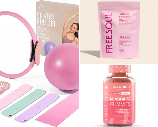 Self-Care Products for Women Over 50 cover photo collage