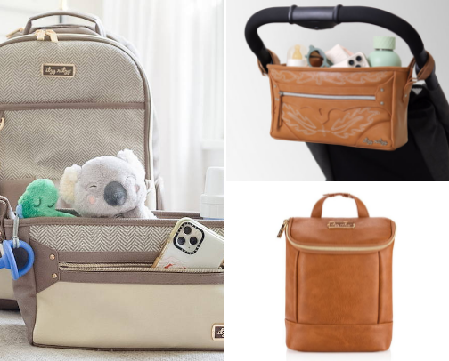 Diaper, bags and all that jazz cover photo collage