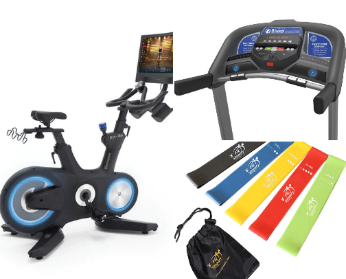 Exercise Equipment & Programs cover photo collage