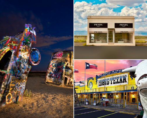Texas Roadside Attractions That Made Me Hit the Brakes cover photo collage