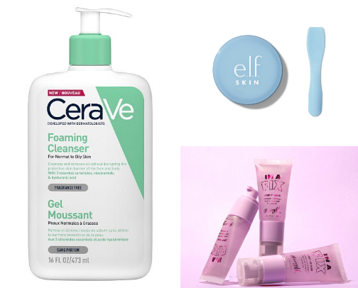 MY MORNING SKINCARE AND MAKEUP ROUTINE🧴💄 cover photo collage