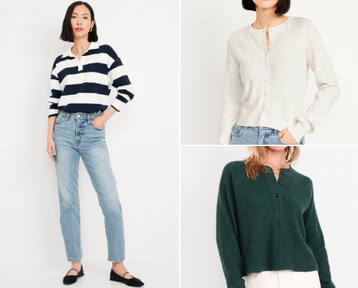My favorite Old Navy finds cover photo collage