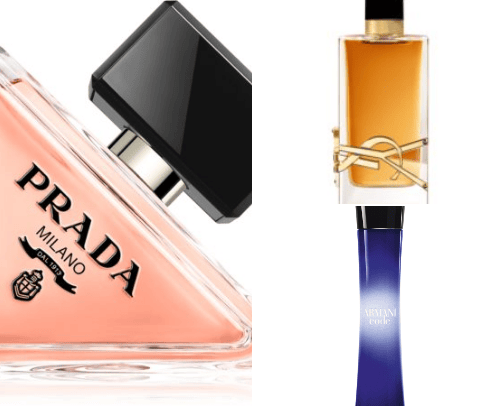 Parfumes cover photo collage