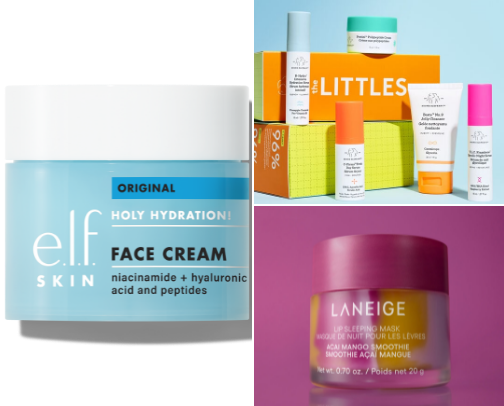 Travel-Size Beauty & Skincare Essentials cover photo collage