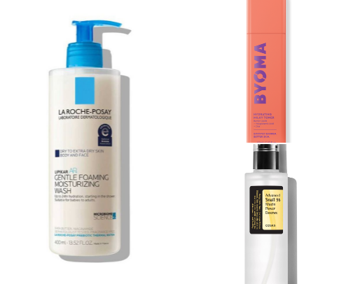 Go Bag Beauty Essentials: Skincare, Body, & Makeup cover photo collage
