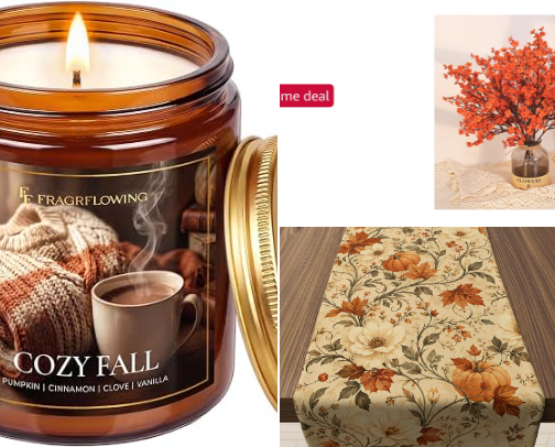 Autumn cover photo collage