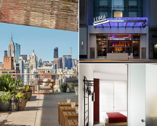The 10 Best Hotels In New York City. cover photo collage