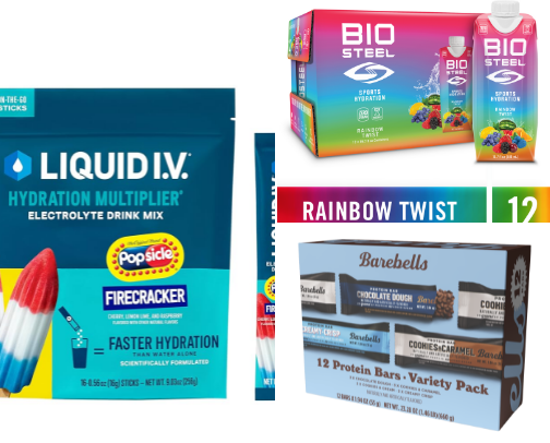 Sports Needs: supplies, drinks, snacks, equipment and more! cover photo collage