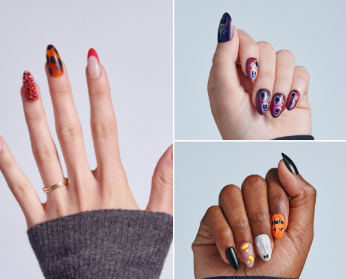 Fall-o-Ween Nails! cover photo collage