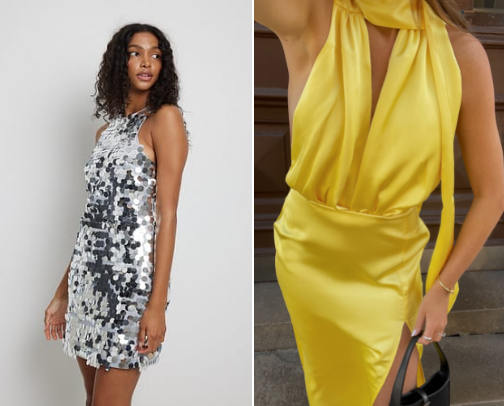 2025 new year's dresses cover photo collage