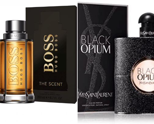 perfumes for her and him 🧚🏼‍♂️ cover photo collage