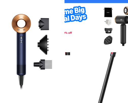 DYSON vs Dupes cover photo collage