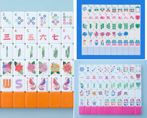 Mahjong on a budget cover photo collage