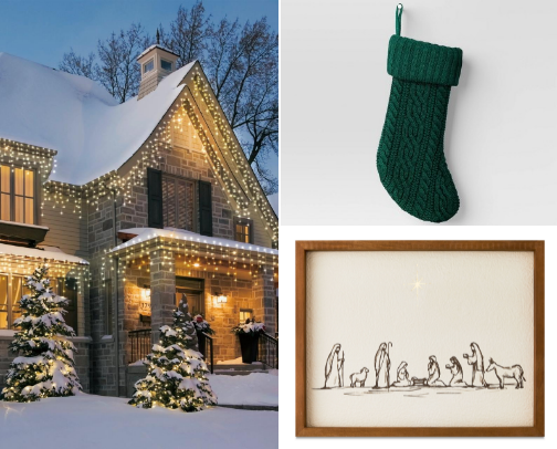 Christmas decor🎄✨🕯️ cover photo collage