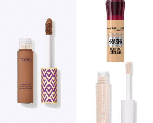 fave CONCEALERS cover photo collage