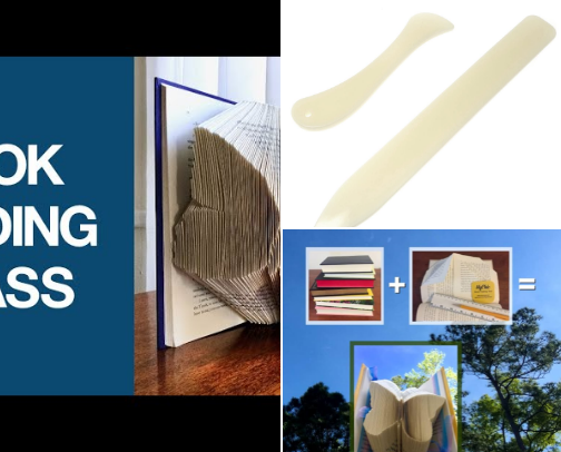 ✨ Book Folding: Turning Pages Into Art cover photo collage