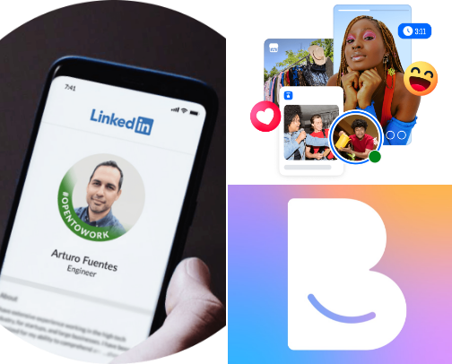 Social media bucket list💞 cover photo collage