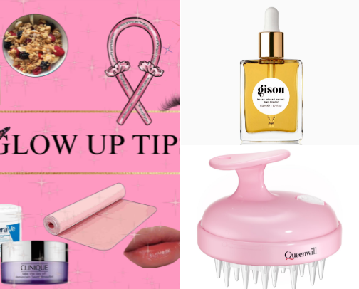 Glow Up: Transform Your Look and Boost Your Confidence cover photo collage