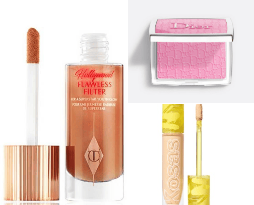 MakeUp For Glowy Complexion cover photo collage
