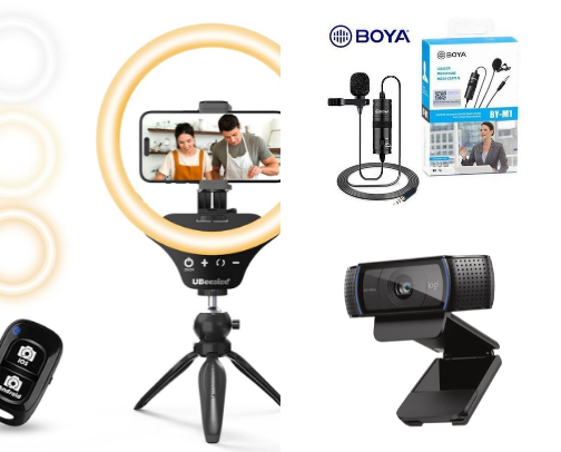 Affordable Tools I Use for Content Creation cover photo collage