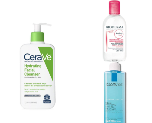 items for clean skin cover photo collage