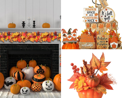 Thanksgiving Must-Have Decorations Festive Fall Decor for Home & Table#WalmartPartner cover photo collage
