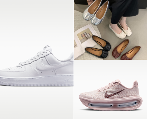 fancy shoes with unique design cover photo collage