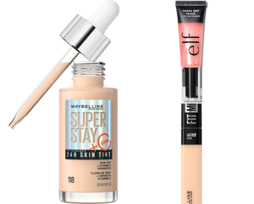 Drugstore make up products that look expensive on the skin 🫶🏼 cover photo collage