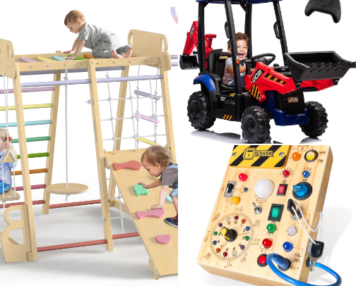 Toddler Toys cover photo collage