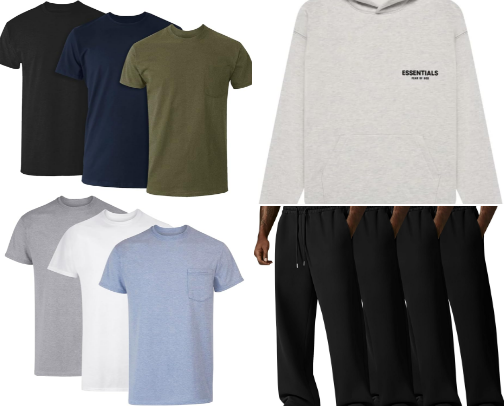 Men's Everyday Essentials 💪🏻 cover photo collage