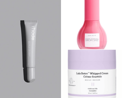 Skin care cover photo collage