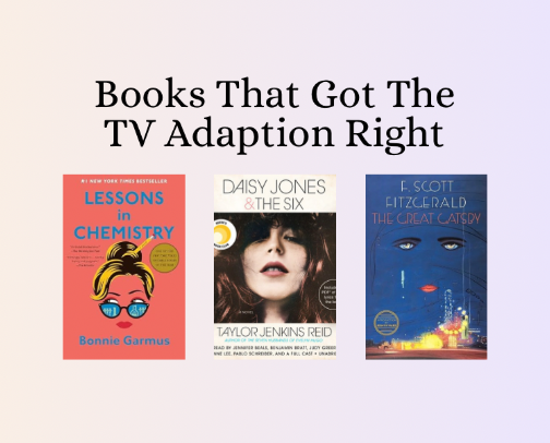Books That Got The TV Adaptations Right cover photo collage